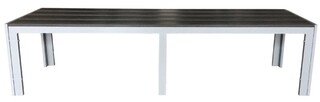 Aluminium tuinbank 150 cm zilver, Pure Home & Garden, zilver